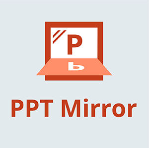 PPT Mirror – Powerpoint Präsentationen für Teleprompter spiegeln